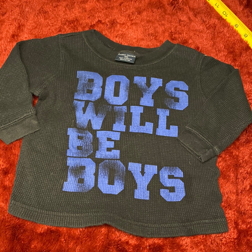 Boys will be Boys long sleeve